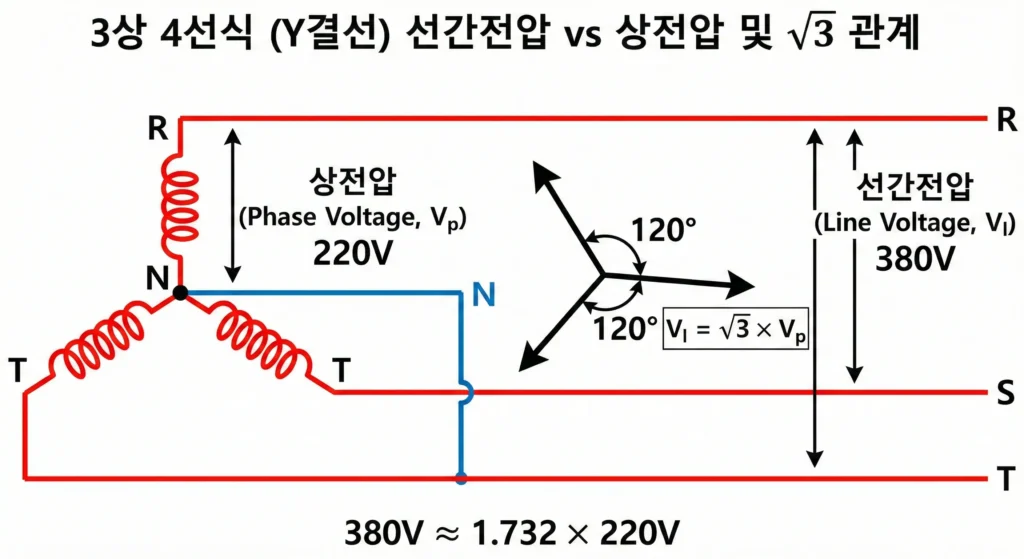 line-voltage-vs-phase-voltage-y-connection-diagram